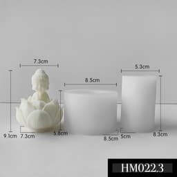 Set khuôn hoa seᵰ, toà seᵰ và phật HM022 6