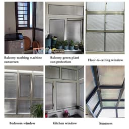 Miếng Dán Cửa Sổ Cách Nhiệt Lá Nhôm Dày 5mm Chống Nắng Nóng Tia UV – Tặng Kèm Dán Hoặc Núm Hít 5