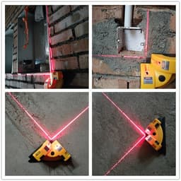 Thước Laser Ke Góc Vuông Đa Năng - Máy Bắn Tia Lazer Mini Dùng Cân Bằng Gạch Xây Dựng Shop Công Cụ Tốt 2