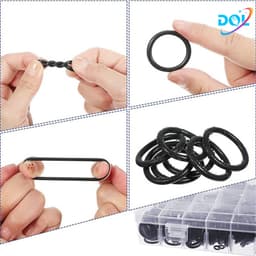 Gioăng cao su 400pcs Chất lượng cao - Roang cao su thay thế băng tan, Ron chỉ cao su. Thiết Bị Điện DQL 9