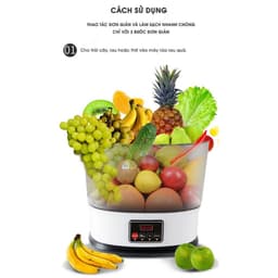 [HCM] - Máy Khử Trùng Ozone Thực Phẩm Và Rau Củ Taiwan Fresh Dung Tích 10L - Home and Garden 5