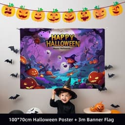 Trang trí treo tường Halloween Trang trí tiệc Halloween Trang trí nhà cửa hoặc cửa hàng Trang trí 3