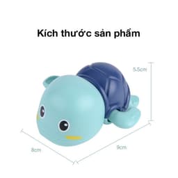 Đồ chơi dưới nước cua, rùa biển biết bơi trong nước, bồn tắm vui nhộn cho bé 8