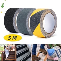 Băng Keo Nhám Băng Dính Chống Trượt Cầu Thang,độ Nhám Cao, Ma Sát Lớn,miếng Dán Tăng Ma Sát Cầu Thang Dài 5 Mét 1