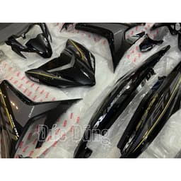 Dàn áo Exciter 150 đen bóng kèm tem như mẫu ảnh 3