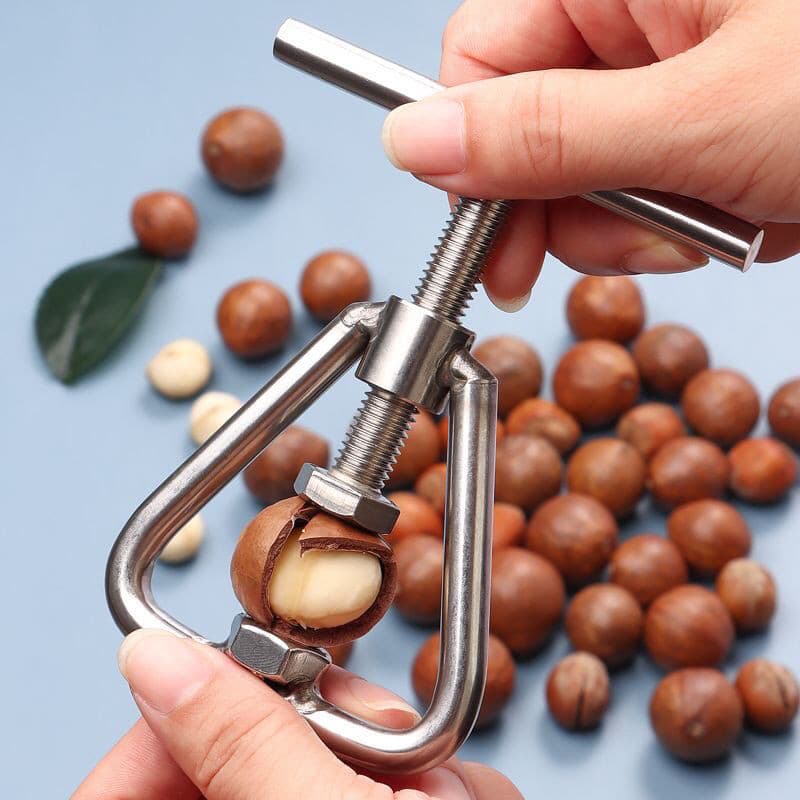 Dụng cụ bóc vỏ hạt mắc ca bằng thép không gỉ, dụng cụ bóc vỏ hạt phỉ, dụng cụ bóc vỏ hạt óc chó, dụng cụ bóc vỏ 