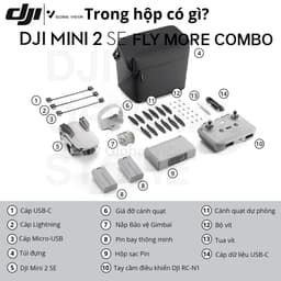 DJI Mini 2 SE nhỏ gọn nhẹ, quay video sắc nét 2.7K 30fps (DJI Mini 2 SE) 5