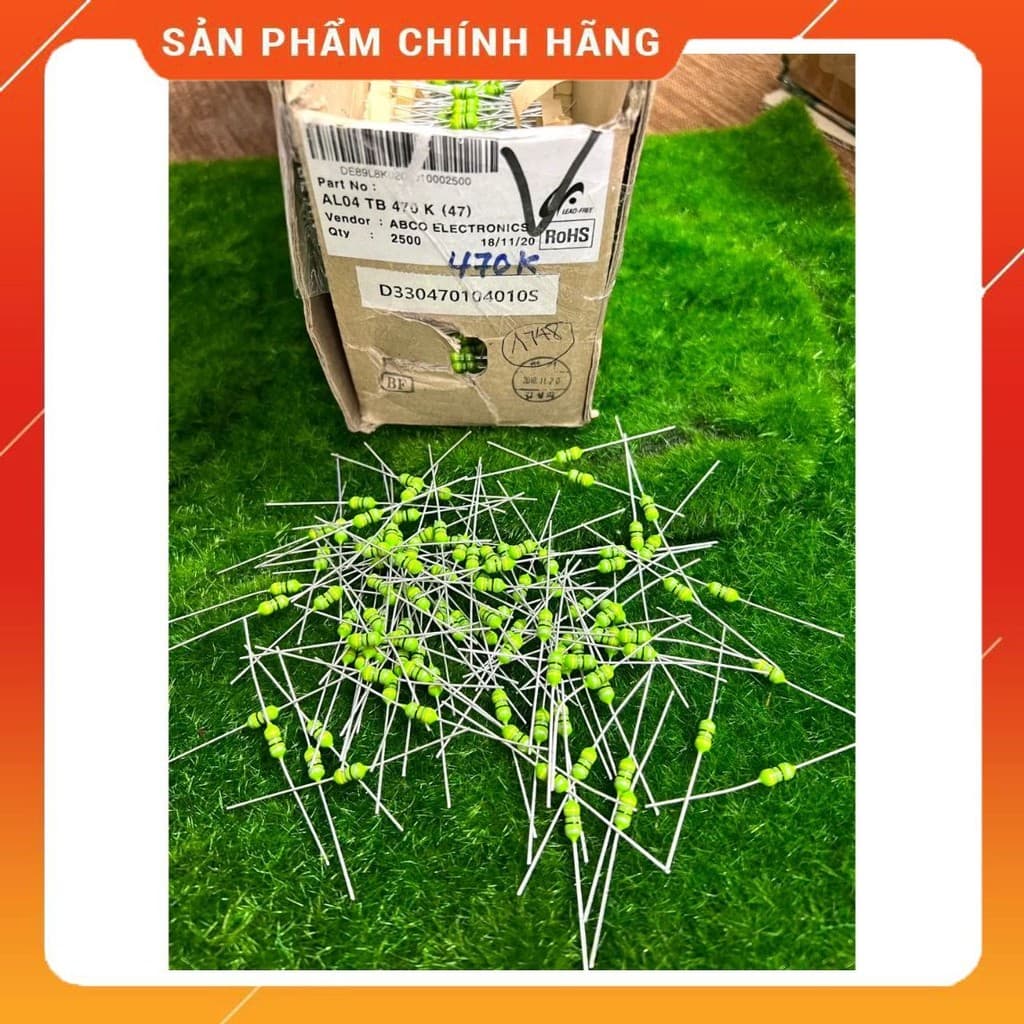 Cuộn cảm  ABCO 2W 47 micro henry(47μΗ)  chân đồng