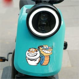 [HỎA TỐC] Decal Dán Hình  Rồng Hổ Grin Đa Năng Chống Thấm, Trang Trí Nhà Xe Máy Temxe.Net 3