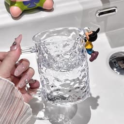 Ly uống nước nhựa giả pha lê vân nổi 3