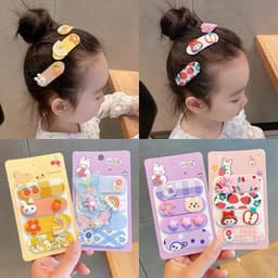 Set 4 miếng dán tóc mái và giữ tóc sau gáy cho bé🍀FREESHIP🍀 5