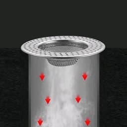 Nắp bịt cống thoát sàn nhà tắm bằng lưới inox thoát nhanh, chặn tóc, lọc rác, chống tắc hiệu quả 5
