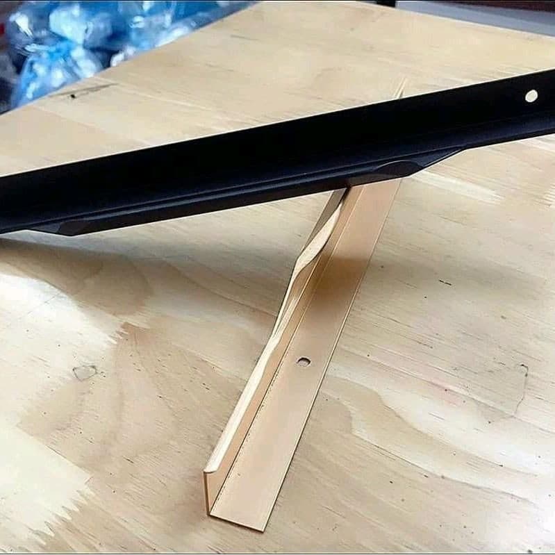 Tay Nam Vát Hợp Kim Nhôm Đen Và Vàng Cao Cấp Dùng Cho Tủ Áo, Ngăn Kéo. Công Nghệ Sơn Tĩnh Điện Sắc Nét Không Phai Màu