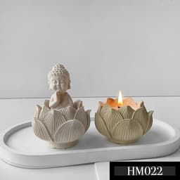 Set khuôn hoa seᵰ, toà seᵰ và phật HM022 3