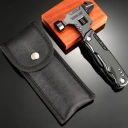Dụng Cụ 16in1 Búa Kiêm Kìm, Mỏ Lết, Tua Vít, Cưa đa Năng 9