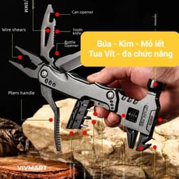 Dụng Cụ 16in1 Búa Kiêm Kìm, Mỏ Lết, Tua Vít, Cưa đa Năng 1
