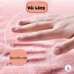 #Khăn tắm cho bé, khăn choàng tắm có mũ, áo choàng tắm cho bé đi biển 5