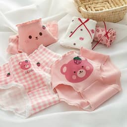 Set 20 Quần Lót Nữ Cotton 💥 HÀNG CAO CẤP 💥 Quần Chip Cute Tăm Mềm Gấu Bee Hồng Thoáng Khí Co Dãn Kháng Khuẩn C18 3