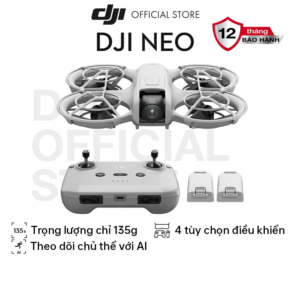 DJI NEO siêu nhỏ gọn, an toàn với trẻ em, quay video chất lượng 4K Ultra HD (DJI NEO)
