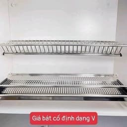 Giá Bát Cố Định Dạng Chữ V Inox 304 Cao Cấp. Kích Thước Từ. 600mm Đến 900mm. Bảo Hành Han Chọn Đời Tại Nhà Toàn Quốc 4