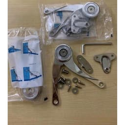 Tay Nâng Compa, Tay Nâng Cánh Gà. Chất Liệu Hợp Kim Kẽm Mạ Crom Cao Cấp. Trọng Lượng Nâng 8kg. Dùng Cho Tủ Bếp, Tủ Áo. 6