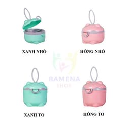 #Hộp chia sữa cho bé giúp mẹ dễ dàng đo chính xác lượng sữa mỗi bữa ăn của bé(KHOTRANGMON) 3