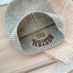 Mùa Thu Cho Bé Mũ Dệt Kim Trẻ Em Ấm Bảo Vệ Tai Bonnet Mềm Beanie Mũ Cho Bé Đầu Dành Cho Bé Tập Đi 6