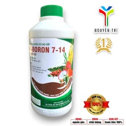 Phân Bón Lá Bo Hữu Cơ Hi-Boron 7-14 (Chai 500ml) - Hàng Úc, Chống Rụng Hoa, Nứt Trái 2