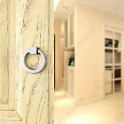 Tay Nắm Tròn Dạng Móc Khuyên Hợp Kim Kẽm Cao Cấp Đẹp Thẩm Mỹ Độ Bền Cao Sơn Bóng Mịn Không Bong Sơn Hiện Đại. Đẹp 9