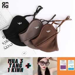 Khẩu Trang Vải Nỉ 2 Lớp Chống Nắng Cao Cấp manhdoan 3