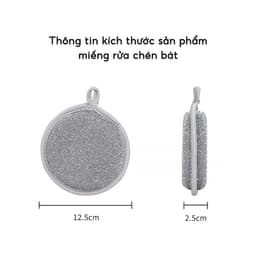 COMBO 3 Miếng Bọt Biển Rửa Chén Bát 3 Lớp JYoohome Giẻ Rửa Bát Đĩa Đũa Cọ Xoong Nồi Đa Năng Tạo Bọt 2