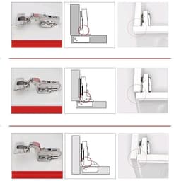 Fulco Bản Lề Giảm Chấn FC-317 Tháo Lắp Nhanh. Chất Liệu Inox Túi Đủ Vít. Độ Bền Cao, Chống Rỉ Tốt, Đóng Mở Êm Ái 7