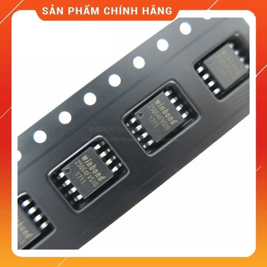 [ 2 con ] IC FLAS Winbond 25q64 W25Q64Fvssig Sop-8 chuyên dụng