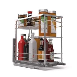 Fulco Giá Đựng Gia Vị Chai Lọ Inox 304 Cao Cấp, Nan Dẹt Kích Thước 200-400mm. Bảo Hành Han Rỉ Chọn Đời Tại Nhà Toàn Quốc 2