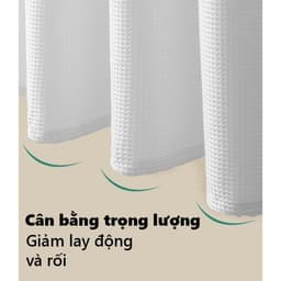 Rèm Nhà Tắm Chống Nước Chống Bám Bẩn Họa Tiết Đẹp Rèm Vải Ngăn Phòng Rèm Cửa Sổ Tặng Móc Treo VIHOMY 9