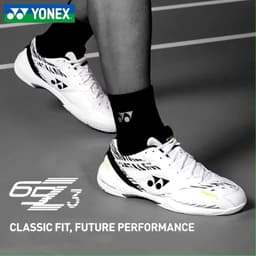 Giày Cầu Lông Yonex 65Z3 Trắng đen Cao Cấp 1