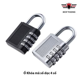 Ổ khóa mã số CJSJ chất liệu hợp kim inox chống gỉ, khóa bằng 5 số thiết kế tinh tế và cực kỳ chắc chắn - Huy Tưởng 2