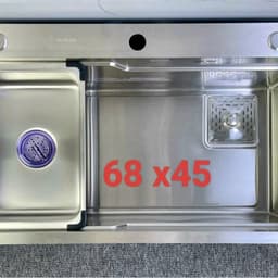 Chậu 1 Hố inox 304 Cao Cấp, Dày Dặn Chắc Chắn, Độ Bền Cao. Hàng Loại 1 4
