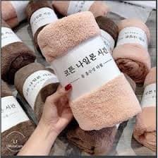 Khăn tắm xuất hàn loại đẹp 140cm- 70cm free ship 5