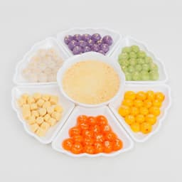 Bộ Bát Đĩa Hoa Mặt Trời Size To, Nhỏ 7 món bày mâm cỗ tiện lợi  nhựa cao cấp - Việt Nhật Plastic 6