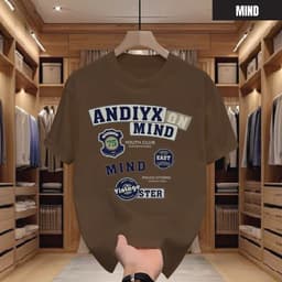 Áo thun cổ tròn nam nữ MIND form unisex, chất cotton thoáng mát, áo thun in local brand phong cách boy phố 6
