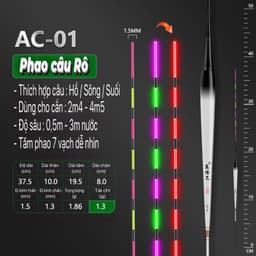 Phao câu_phao điện câu đơn,câu đài Sát Ngư cao cấp_đổi màu và không đổi màu/Chỉ định chuyên nhạy rô# 2