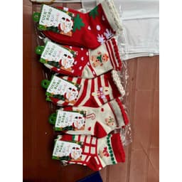T19 SET 10 Tất NOEL cao cổ cho bé, tất cổ cao cho bé hình noel cho bé 1-12 tuổi 7