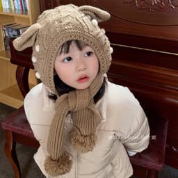 Mũ len đan Đồ xinh Vân Lee ms026 cho bé yêu các màu đến 5 tuổi 9