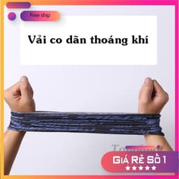 Khăn đa năng chống nắng đi phượt, chống bụi màu trơn nhiều màu lựa chọn 8