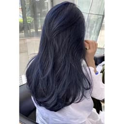 Thuốc nhuộm tóc tại nhà,  Thuốc nhuộm tóc màu XANH ĐEN không tẩy |  Cheeng+ 2