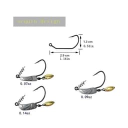 Combo Lưỡi Câu Mồi Mềm AR15 và Mồi Mềm NFF Chính Hãng - Chuyên Câu Cá Lóc, Chẽm, Nheo, Cá Săn Mồi docauquoctuan 8