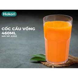 Combo 10 cốc nhựa Cầu vồng cao cấp Việt Nhật 460ml Trong suốt, cốc trà chanh, sinh tố hàng quán 6393 5