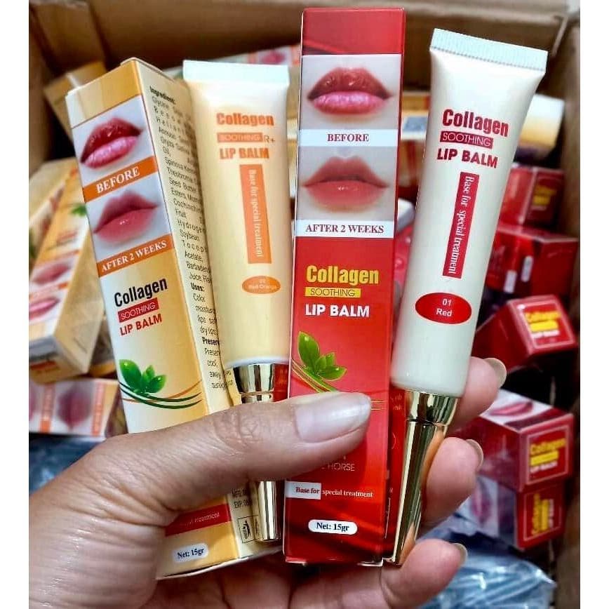 Son dưỡng Collagen Lip Balm kích màu môi sau xăm 15g Hoàng Anh DCPX