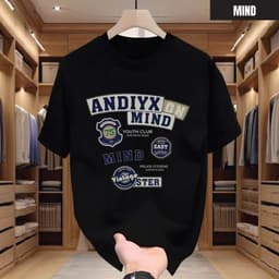 Áo thun cổ tròn nam nữ MIND form unisex, chất cotton thoáng mát, áo thun in local brand phong cách boy phố 3